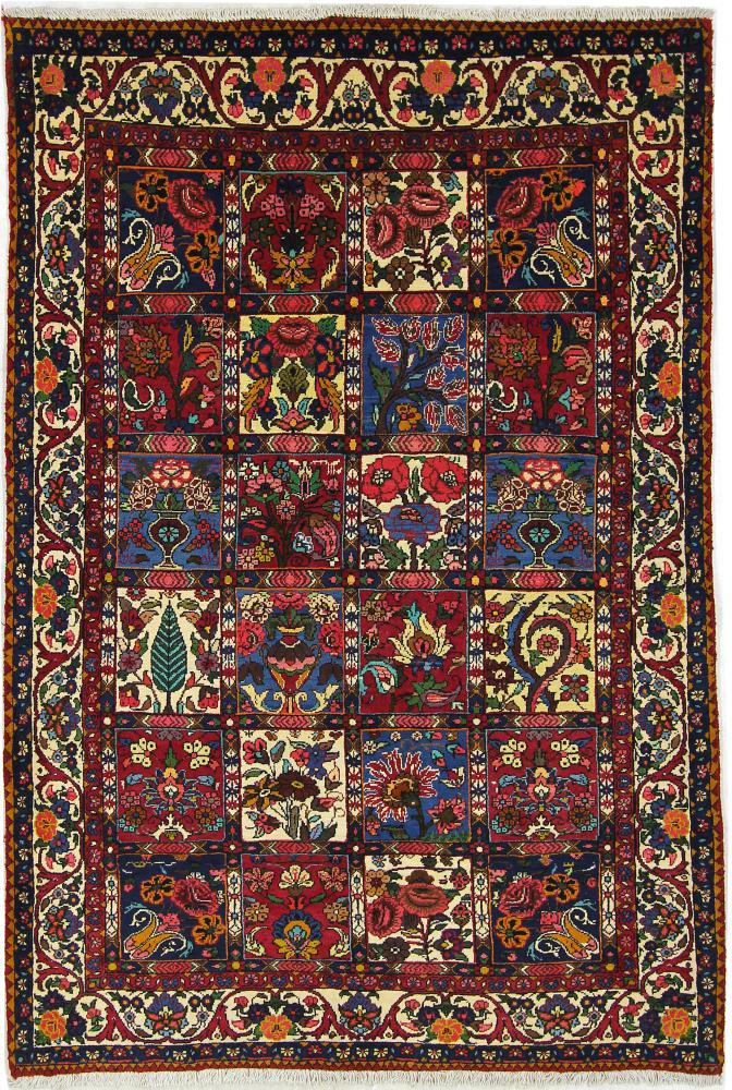 Perzisch tapijt Bakhtiari 199x137 199x137, Perzisch tapijt Handgeknoopte