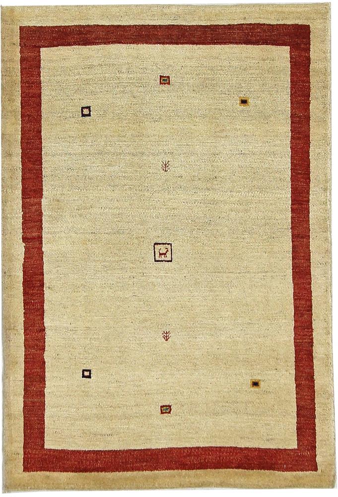 Perzsa szőnyeg Perzsa Gabbeh Loribaft 4'1"x2'9" 4'1"x2'9", Perzsa szőnyeg Kézzel csomózva