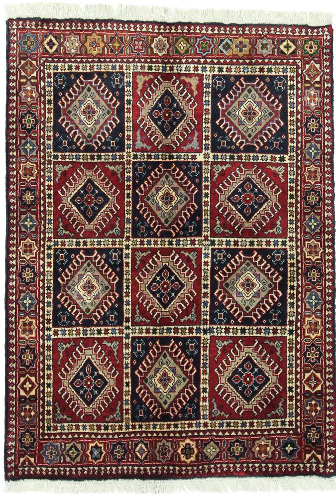 Tapis persan Yalameh 149x106 149x106, Tapis persan Noué à la main