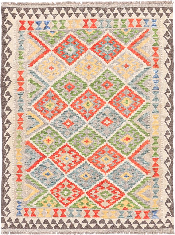 Tapis afghan Kilim Afghan Heritage 6'5"x4'10" 6'5"x4'10", Tapis persan Tissé à la main