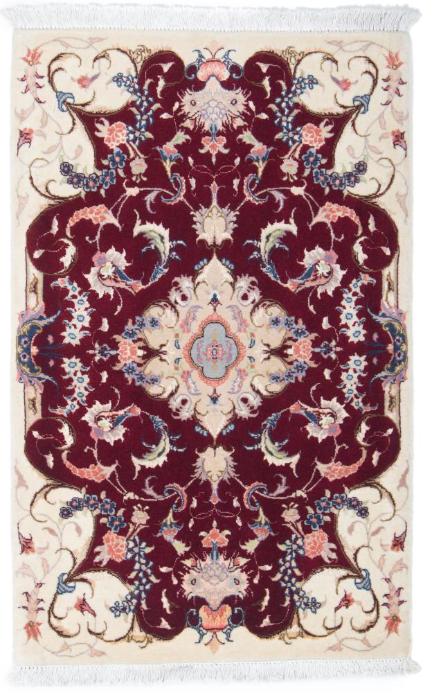  ペルシャ絨毯 タブリーズ 50Raj 89x59 89x59,  ペルシャ絨毯 手織り