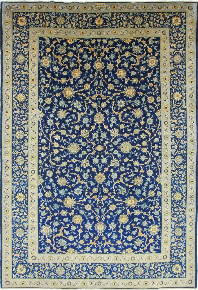 Persisk matta Keshan 325x217 325x217, Persisk matta Knuten för hand