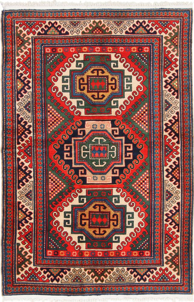 Russian rug Russia 198x131 198x131, Persian Rug Knotted by hand