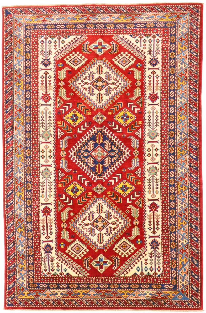 Afghanischer Teppich Afghan Shirvan 200x131 200x131, Perserteppich Handgeknüpft