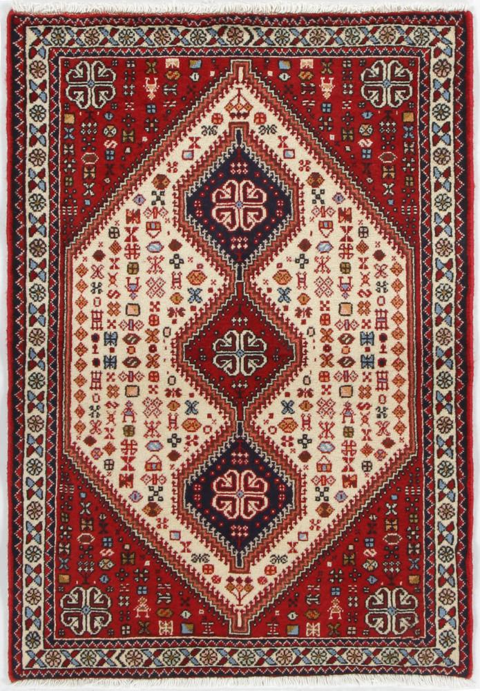 Perzisch tapijt Abadeh 4'1"x2'6" 4'1"x2'6", Perzisch tapijt Handgeknoopte