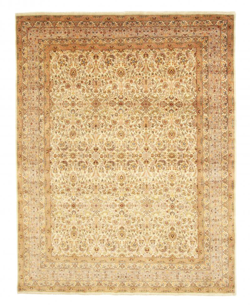 Indisk matta Indo Tabriz 302x242 302x242, Persisk matta Knuten för hand