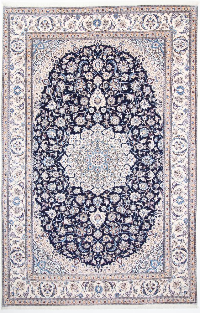 Persian Rug Nain 6La 10'2"x6'8" 10'2"x6'8", Persian Rug Knotted by hand