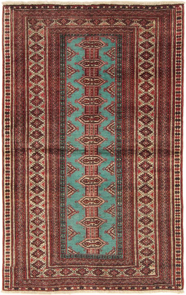 Persian Rug Turkaman 138x86 138x86, Persian Rug Knotted by hand