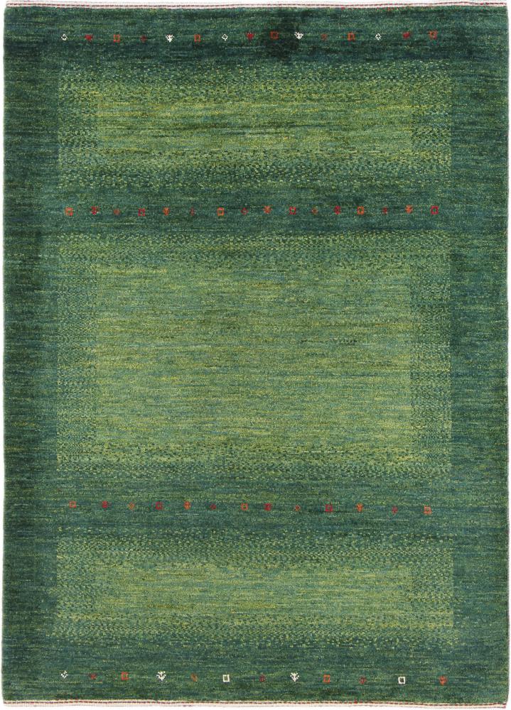 Tapis persan Persan Gabbeh Loribaft Atash 144x103 144x103, Tapis persan Noué à la main