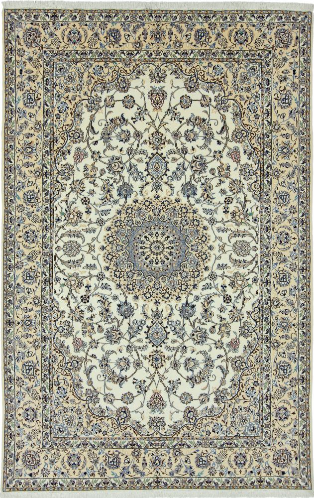 Tapis persan Naïn 9La 10'3"x6'8" 10'3"x6'8", Tapis persan Noué à la main