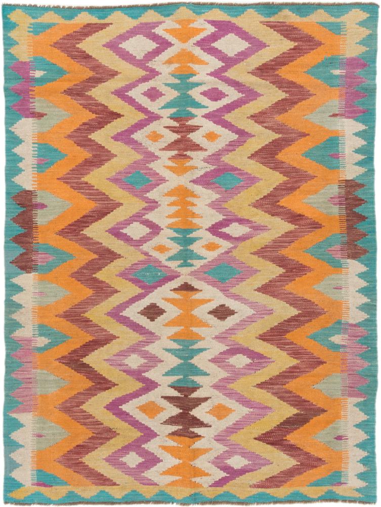 Afgán szőnyeg Kilim Afgán 193x146 193x146, Perzsa szőnyeg szőttesek