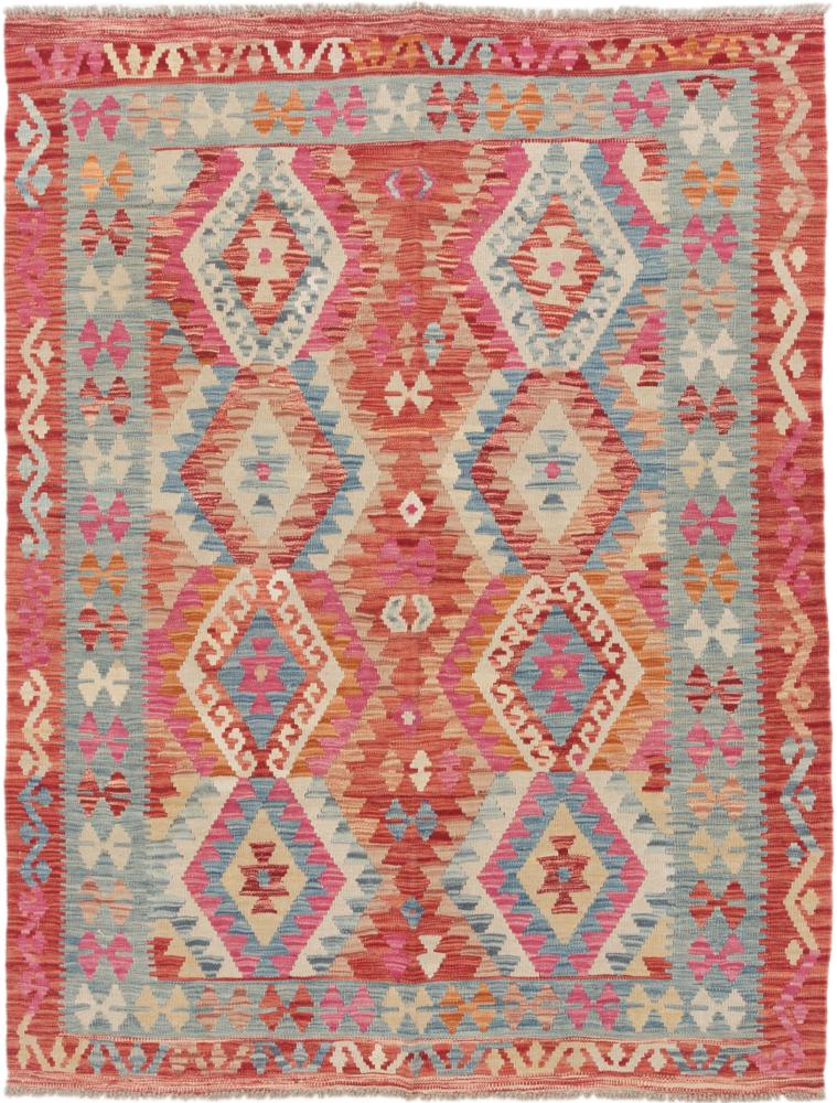 Dywan afgański Kilim Afghan 192x150 192x150, Dywan perski Ręcznie tkane