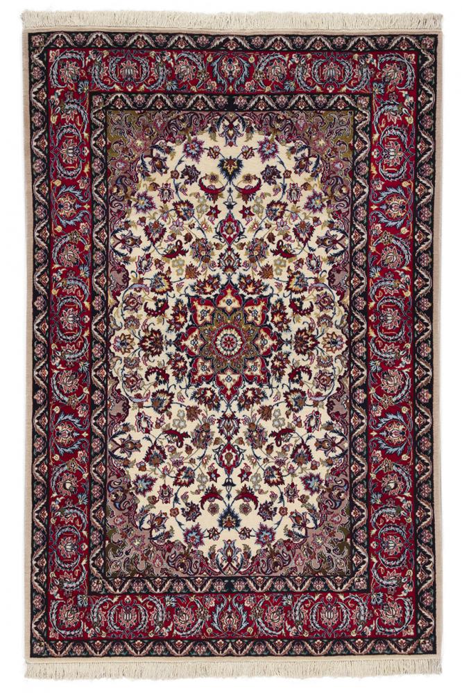 Persisk teppe Isfahan Sherkat Silkerenning 164x111 164x111, Persisk teppe Knyttet for hånd