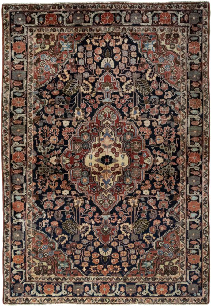 Persian Rug Jozan 5'2"x3'6" 5'2"x3'6", Persian Rug Knotted by hand