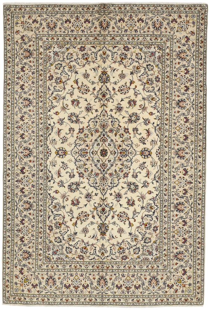 Tapis persan Kashan 291x196 291x196, Tapis persan Noué à la main