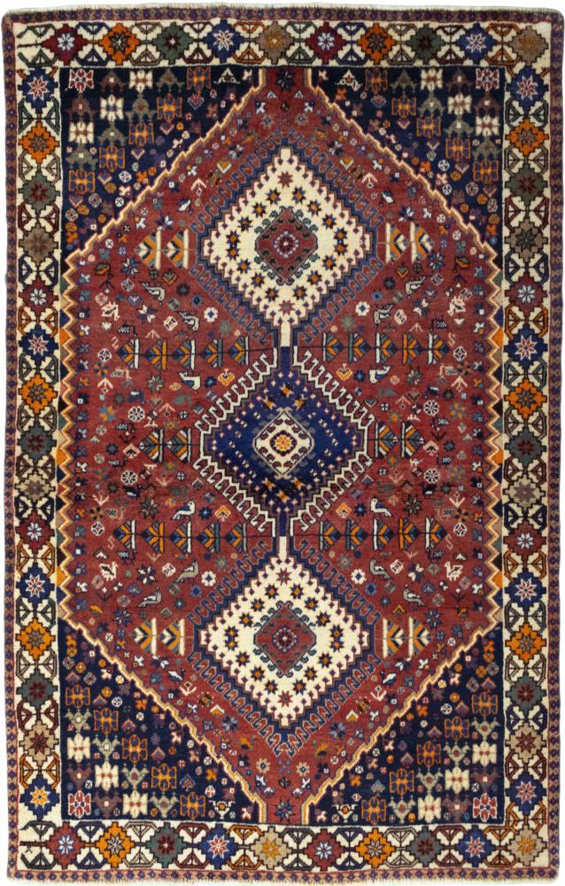 Perserteppich Shiraz 191x117 191x117, Perserteppich Handgeknüpft