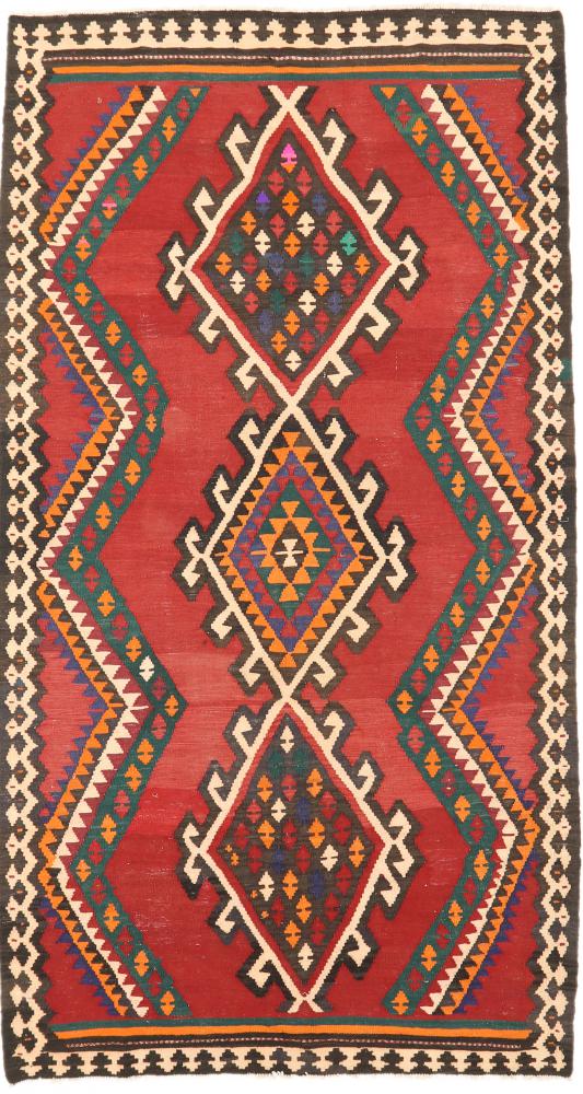 Perzisch tapijt Kilim Fars Azerbeidzjan Antiek 320x173 320x173, Perzisch tapijt Handgeweven