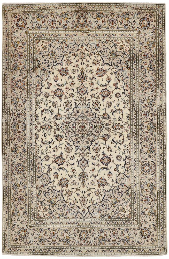 Persian Rug Keshan 9'10"x6'4" 9'10"x6'4", Persian Rug Knotted by hand