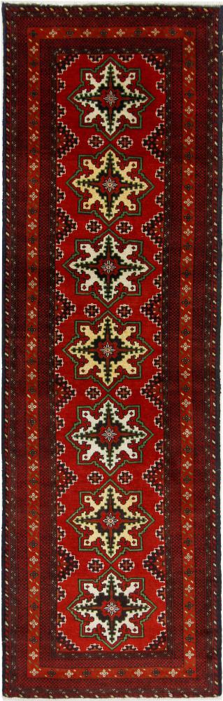 Persian Rug Baluch 8'7"x2'9" 8'7"x2'9", Persian Rug Knotted by hand