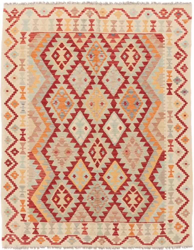 Afghanischer Teppich Kelim Afghan 191x149 191x149, Perserteppich Handgewebt