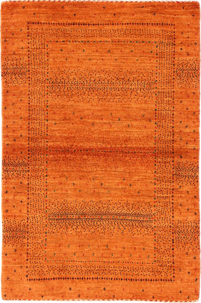 Tapis persan Persan Gabbeh Loribaft Atash 147x98 147x98, Tapis persan Noué à la main