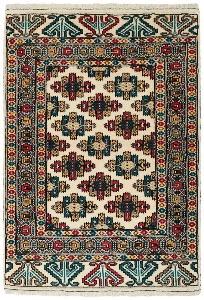 Persian Rug Turkaman 124x88 124x88, Persian Rug Knotted by hand