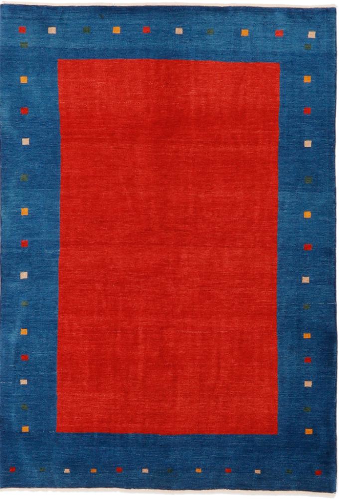 Tapis persan Persan Gabbeh Loribaft 204x141 204x141, Tapis persan Noué à la main