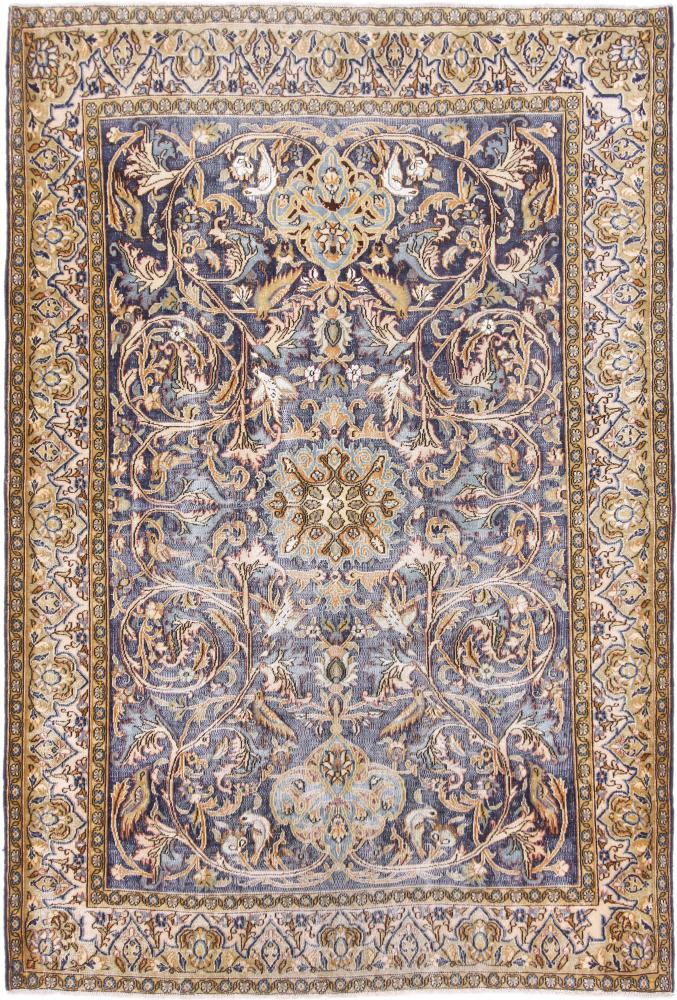 Persisk tæppe Vintage Heritage 206x139 206x139, Persisk tæppe Knyttet i hånden