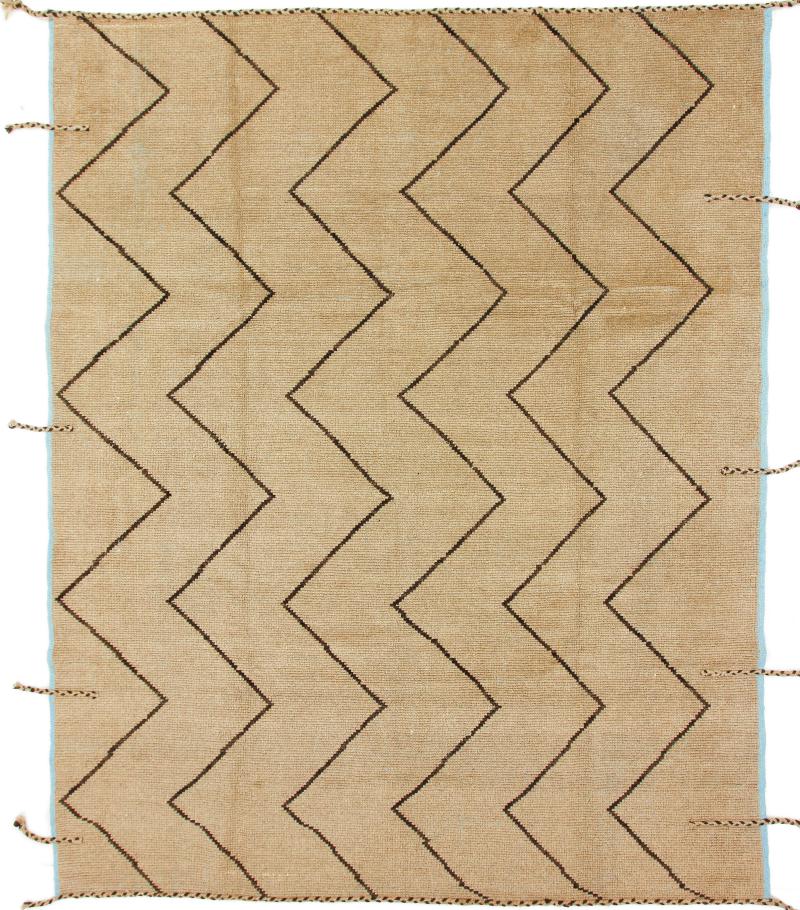 パキスタンのカーペット Berber Maroccan Design 307x257 307x257,  ペルシャ絨毯 手織り