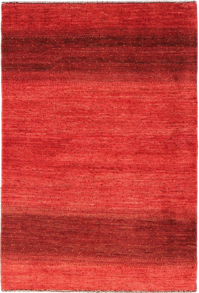 Tapis persan Persan Gabbeh Loribaft Atash 139x95 139x95, Tapis persan Noué à la main