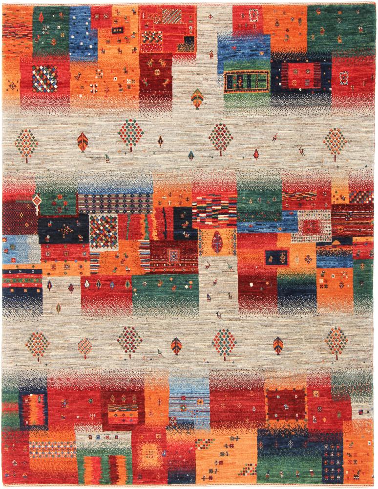 Perzisch tapijt Perzisch Gabbeh Loribaft Nowbaft 6'1"x4'9" 6'1"x4'9", Perzisch tapijt Handgeknoopte