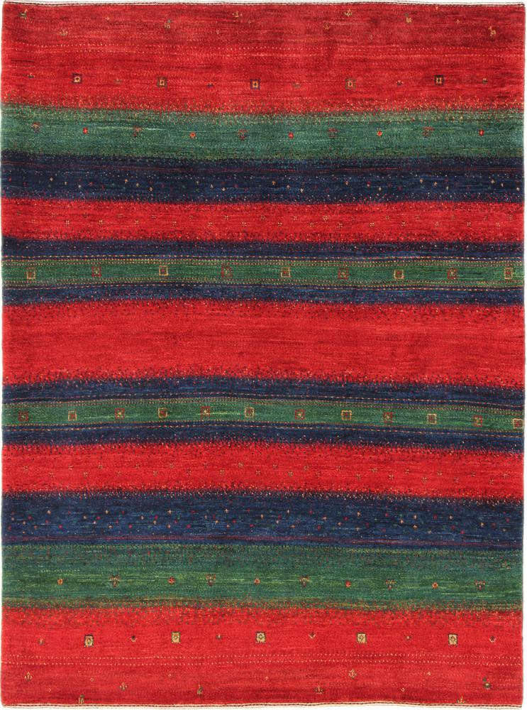 Covor persan Persia Gabbeh Loribaft Atash 170x125 170x125, Covor persan Lucrate de mână