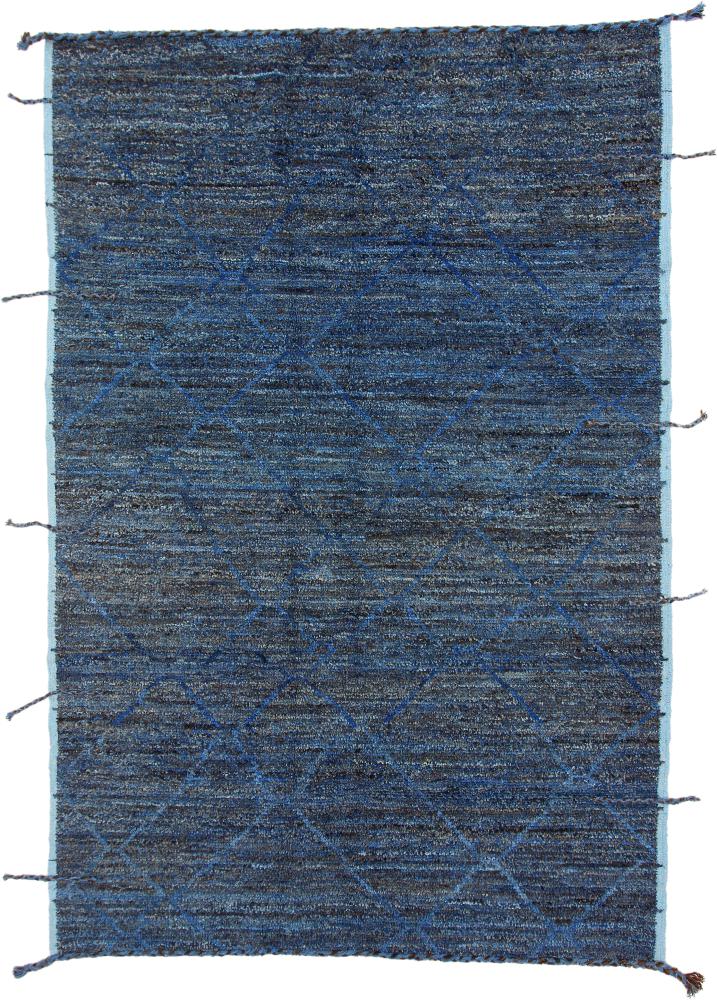 Pakistanischer Teppich Berber Maroccan Design 277x187 277x187, Perserteppich Handgeknüpft
