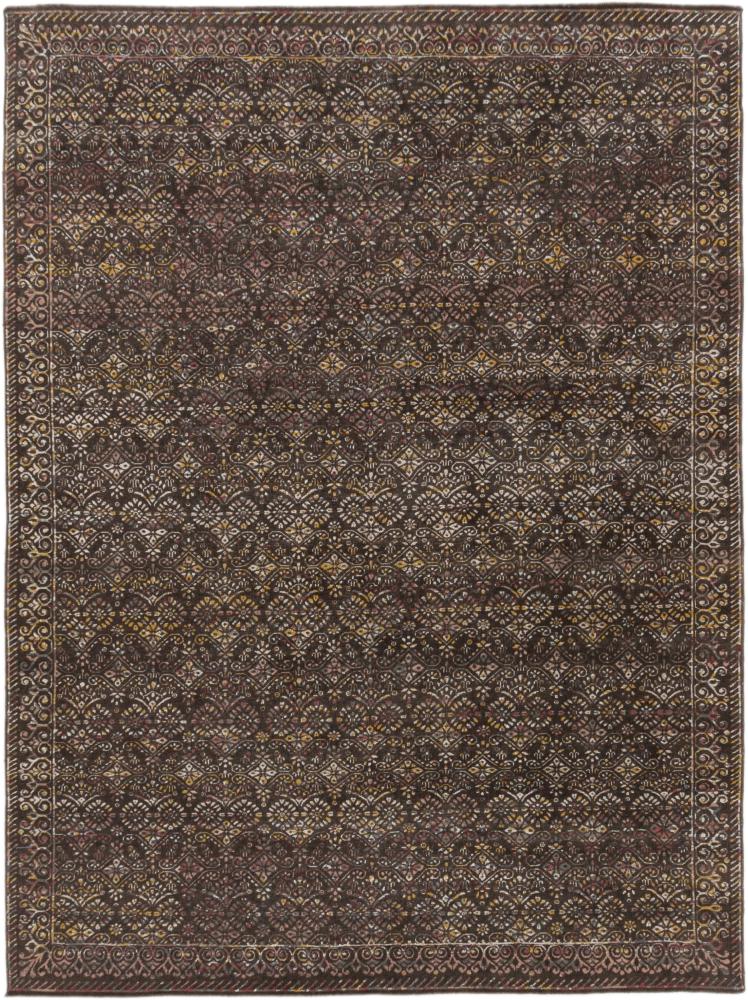 Indo rug Sadraa Heritage 11'4"x8'7" 11'4"x8'7", Persian Rug Knotted by hand