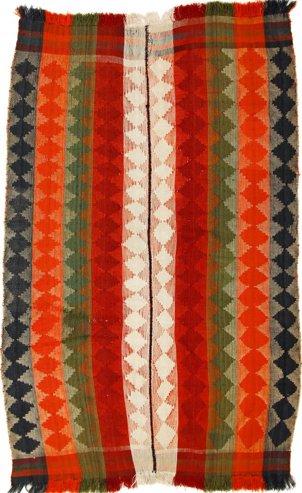  ペルシャ絨毯 キリム Fars アンティーク 227x150 227x150,  ペルシャ絨毯 手織り