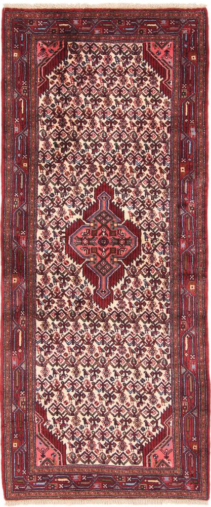 Persian Rug Hamadan 6'6"x2'8" 6'6"x2'8", Persian Rug Knotted by hand