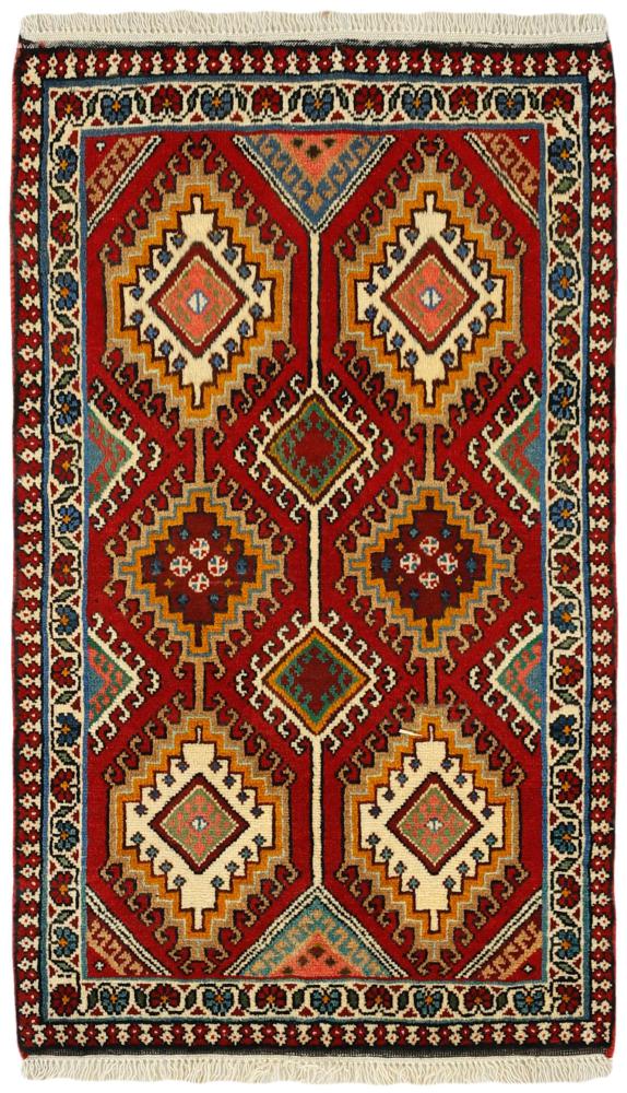 Persisk matta Yalameh 102x64 102x64, Persisk matta Knuten för hand