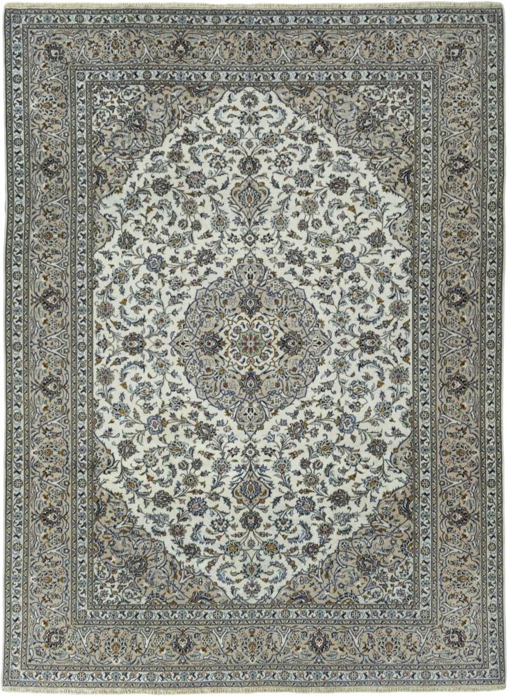 Tapis persan Kashan 392x289 392x289, Tapis persan Noué à la main