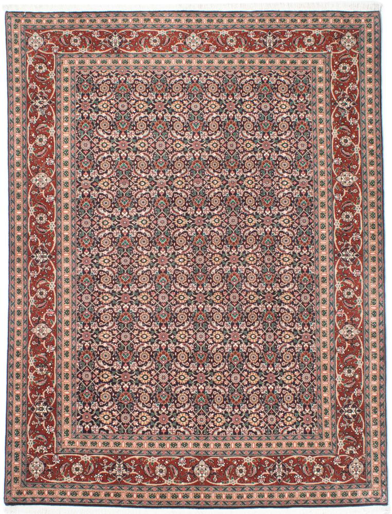 Persian Rug Tabriz 50Raj 6'6"x5'1" 6'6"x5'1", Persian Rug Knotted by hand