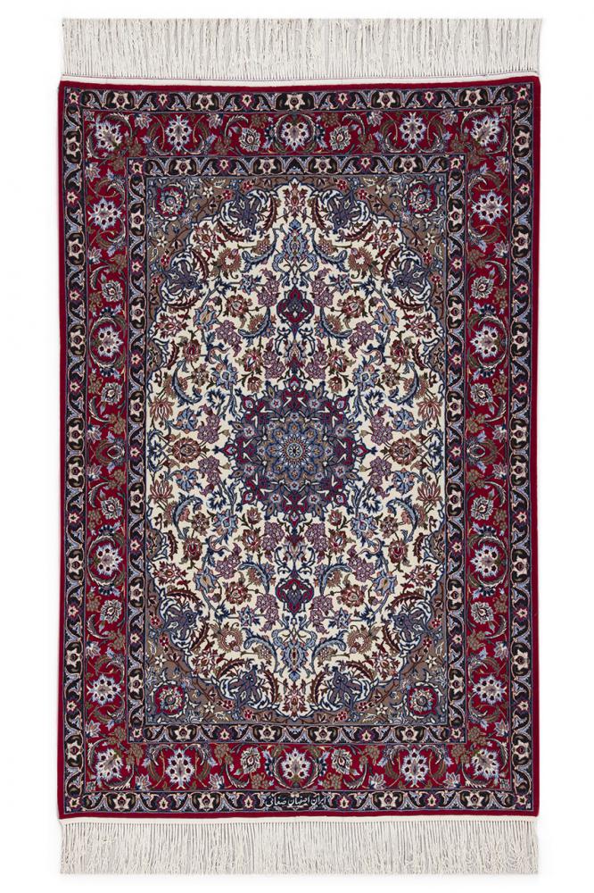 Persialainen matto Isfahan Sherkat Silkkiloimi 168x110 168x110, Persialainen matto Solmittu käsin