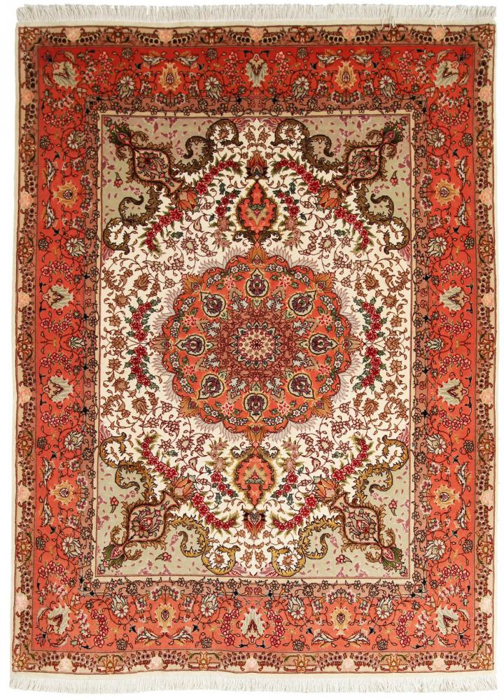 Persian Rug Tabriz 50Raj 205x150 205x150, Persian Rug Knotted by hand