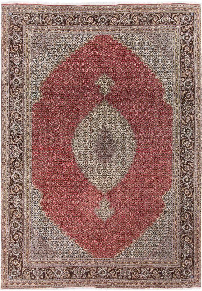 Persian Rug Tabriz 9'5"x6'5" 9'5"x6'5", Persian Rug Knotted by hand