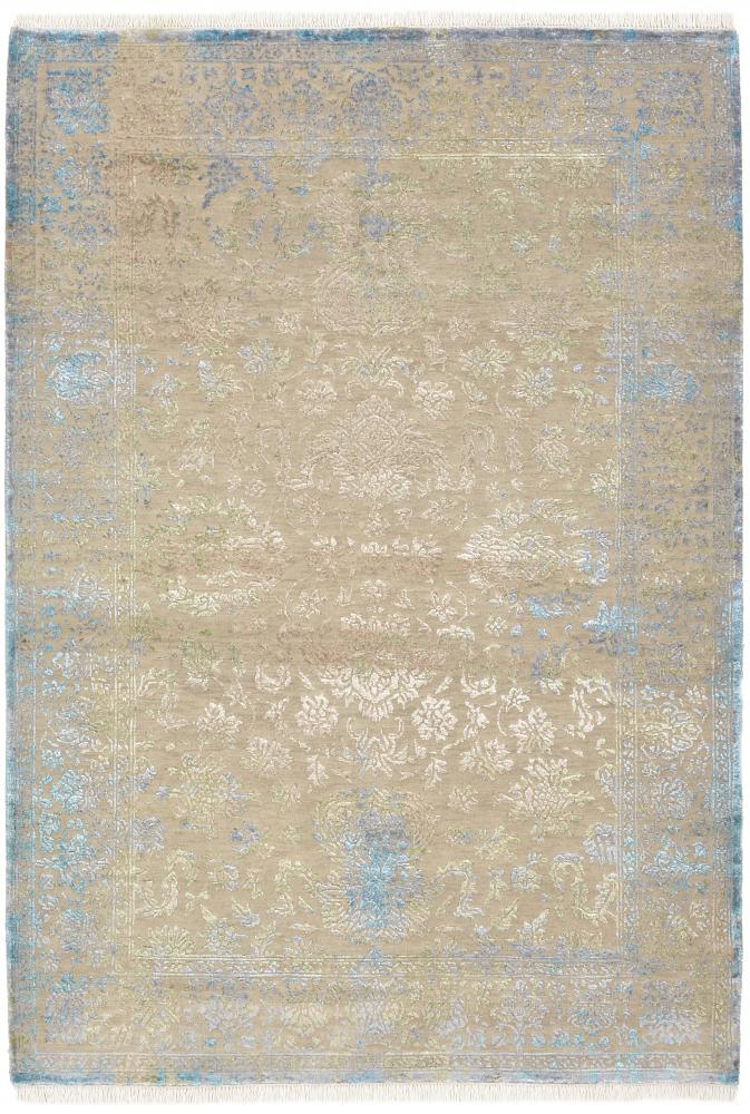 Indiaas tapijt Sadraa 6'1"x4'2" 6'1"x4'2", Perzisch tapijt Handgeknoopte