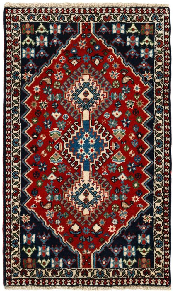 Persisk matta Yalameh 102x62 102x62, Persisk matta Knuten för hand