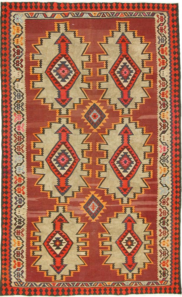  ペルシャ絨毯 キリム Fars Azerbaijan アンティーク 280x164 280x164,  ペルシャ絨毯 手織り