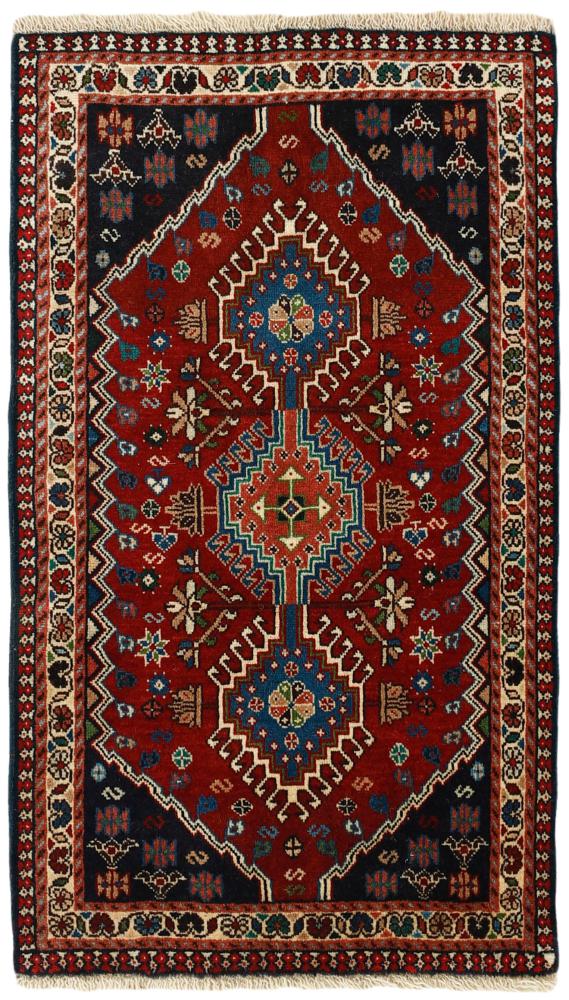  ペルシャ絨毯 ヤラメー 101x61 101x61,  ペルシャ絨毯 手織り