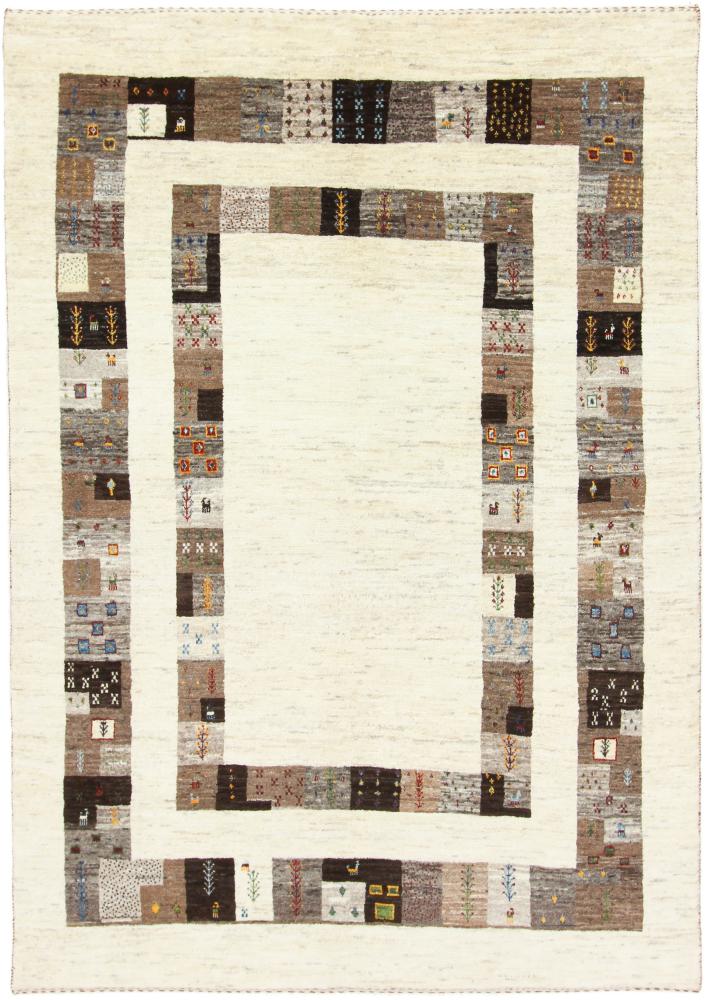  ペルシャ絨毯 ペルシャ ギャッベ ペルシャ ロリbaft Nature 7'5"x5'3" 7'5"x5'3",  ペルシャ絨毯 手織り