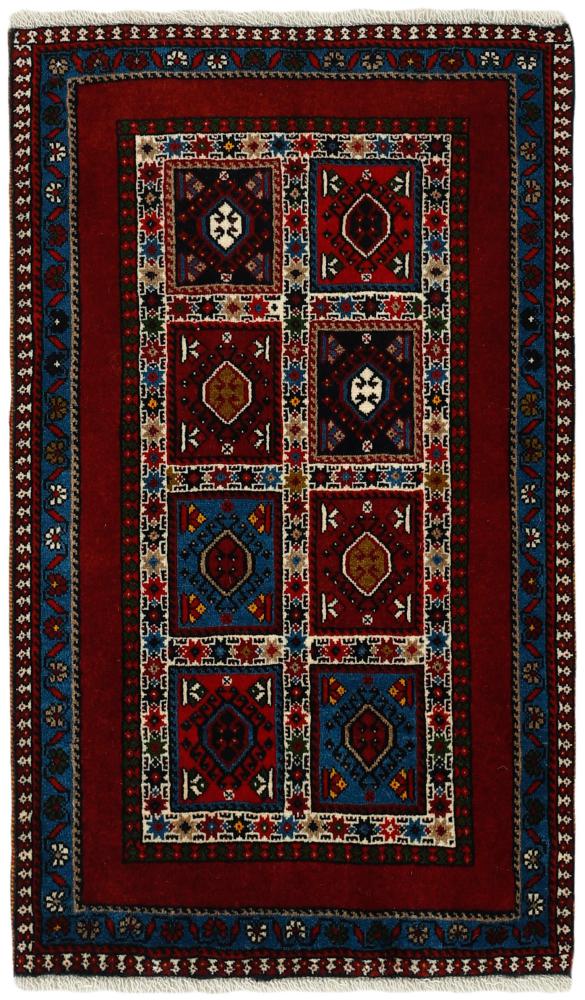 Tapis persan Yalameh 99x62 99x62, Tapis persan Noué à la main