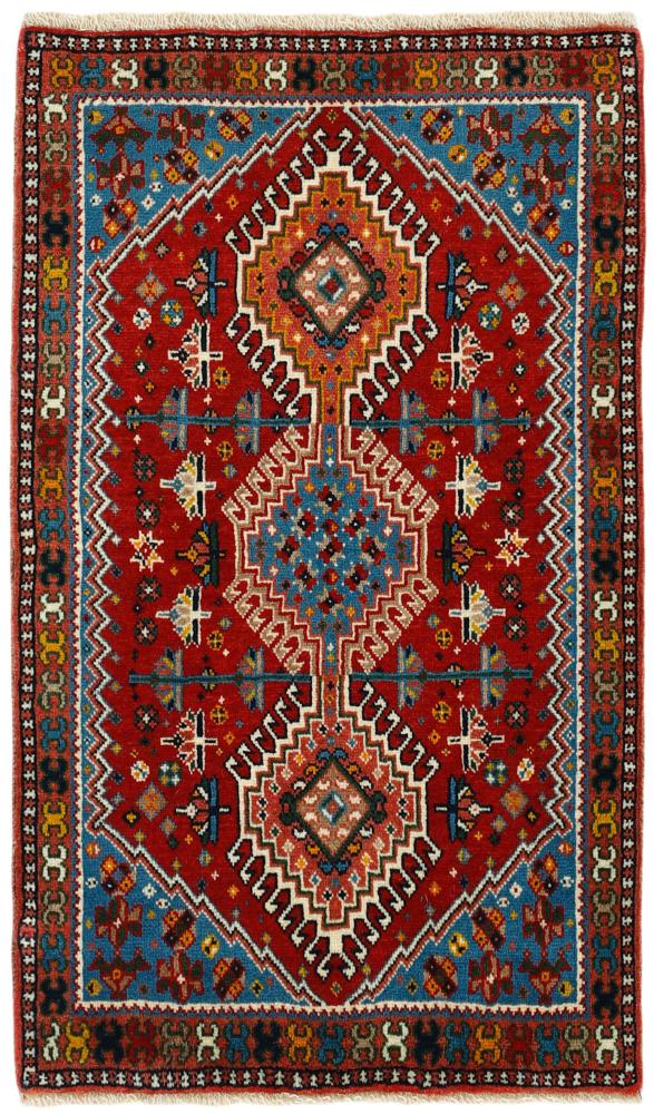  ペルシャ絨毯 ヤラメー 101x62 101x62,  ペルシャ絨毯 手織り