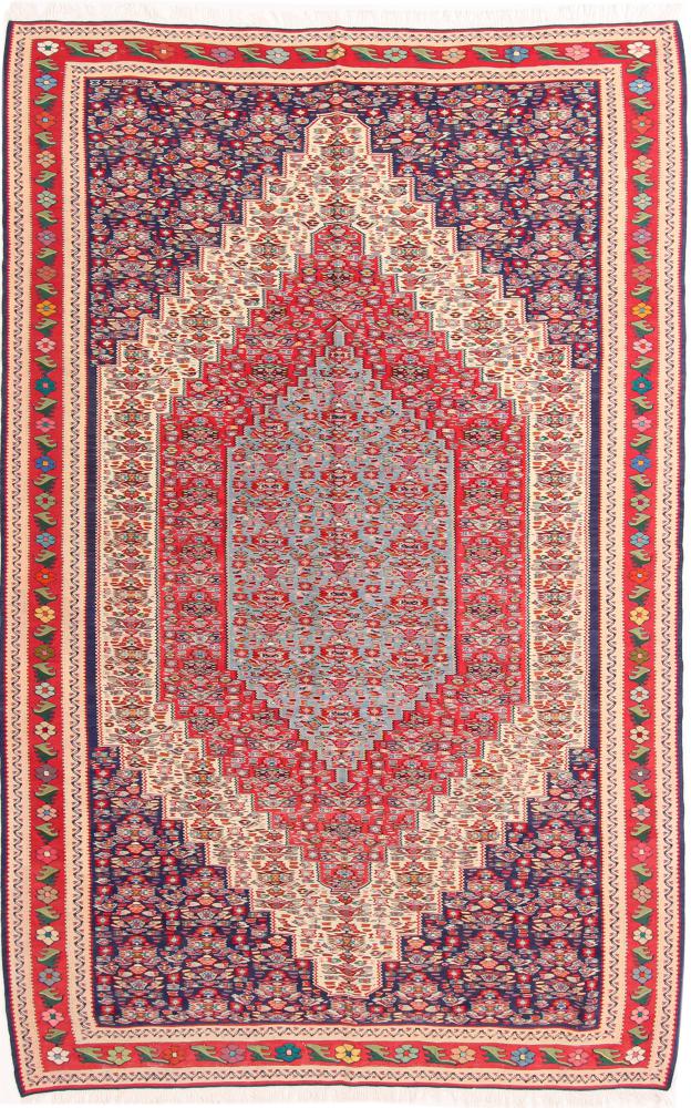 Tappeto persiano Kilim Fars 241x156 241x156, Tappeto persiano Tessuto a mano